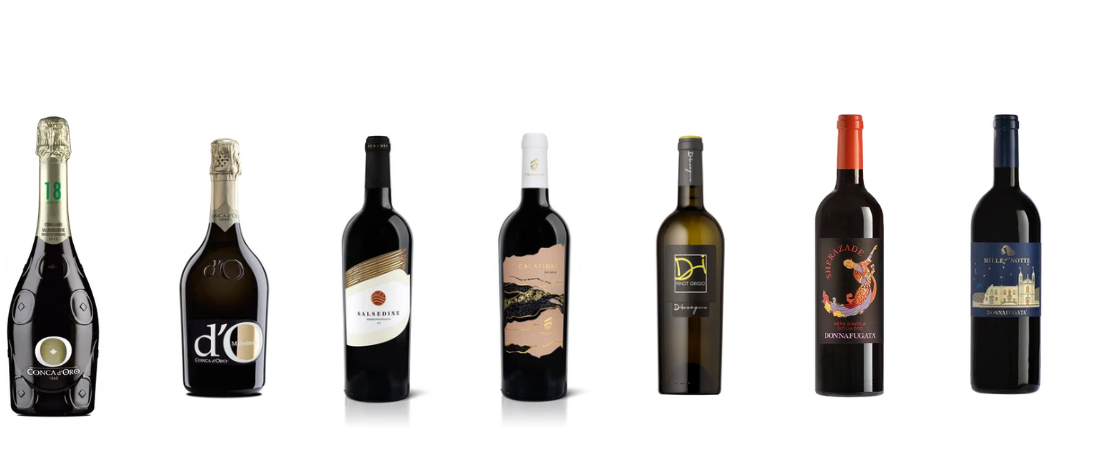 Een selectie Italiaanse wijnen uit ons assortiment